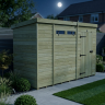 10 x 4 Security Pent Shed 10 x 4 Security Pent Shed